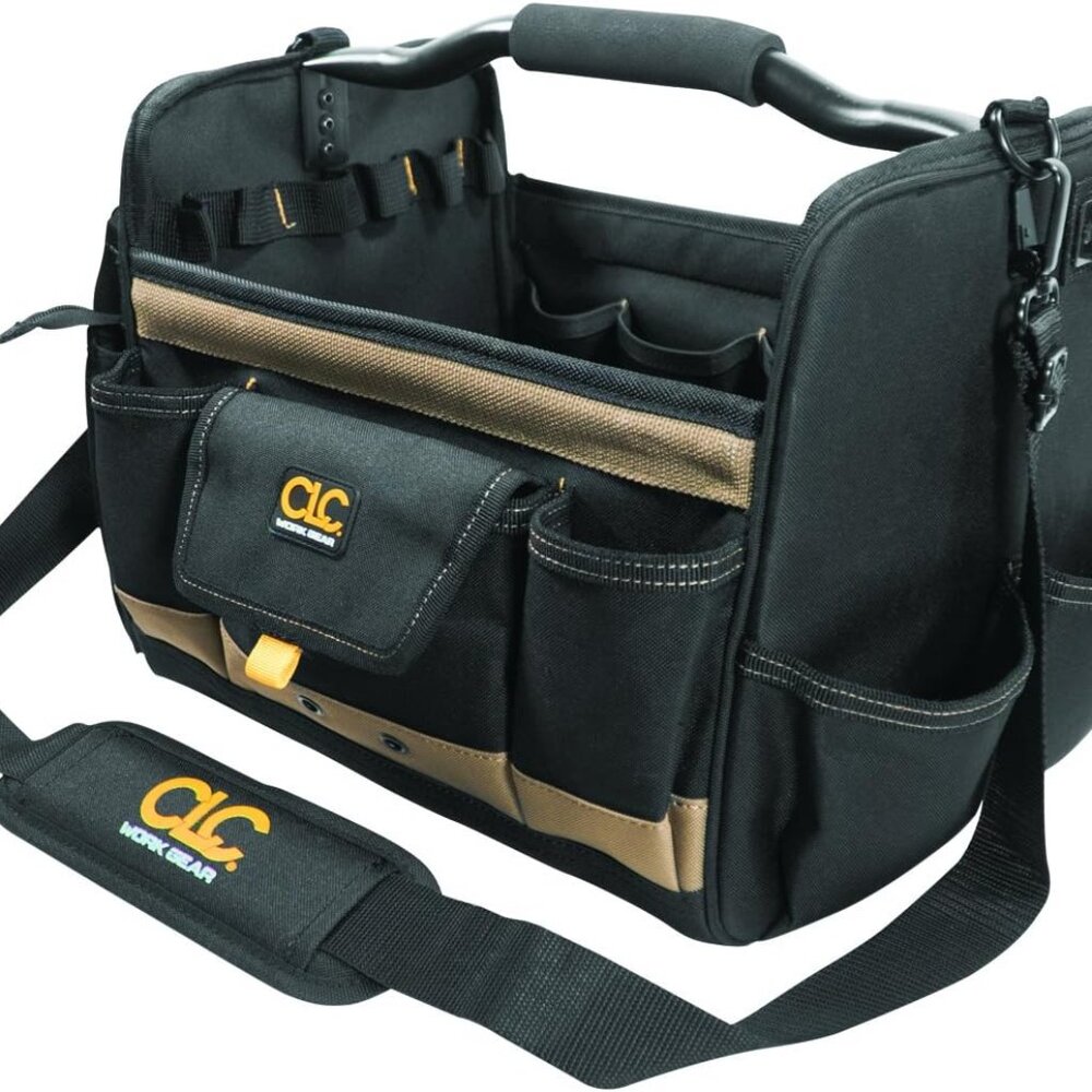 CLC Custom Leathercraft 1578 Multi-Compartment Tool Carrier 21 Pockets